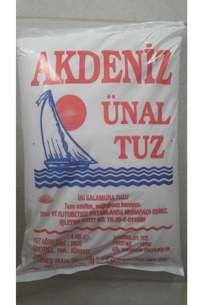 Akdeniz Tursuluk Salamura Tuzu 4 Kg Trendyol