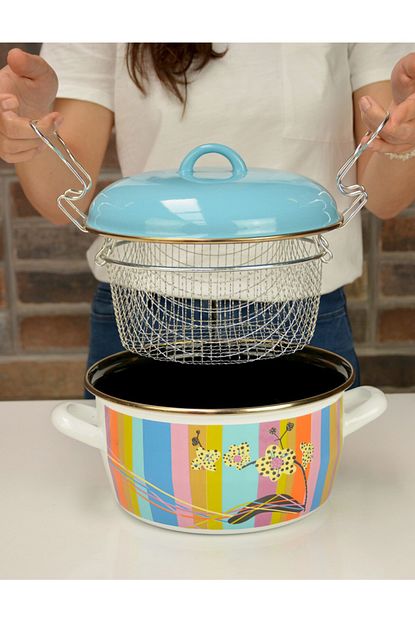 Miss Betty Vintage 22cm Rainbow Kizartma Tenceresi Trendyol