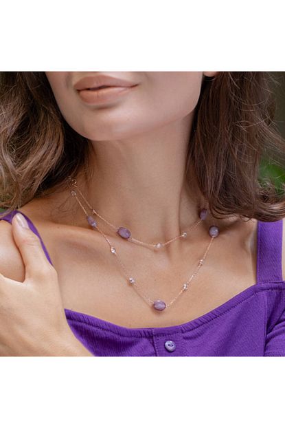 So Chic Kristal Tasli Gumus Kolye Trendyol