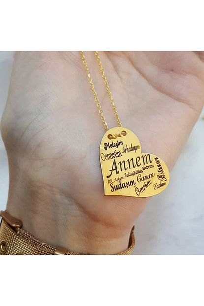 Dizayn Kutu Anneler Gunu Hediyesi Gumus Kolye Trendyol
