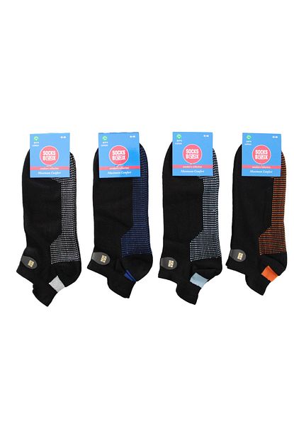 Socksbox 8 Li Terlemeyi Onleyen Cekcekli Dikissiz Tarakli Ayaklar Icin Erkek Spor Kisa Corap Trendyol