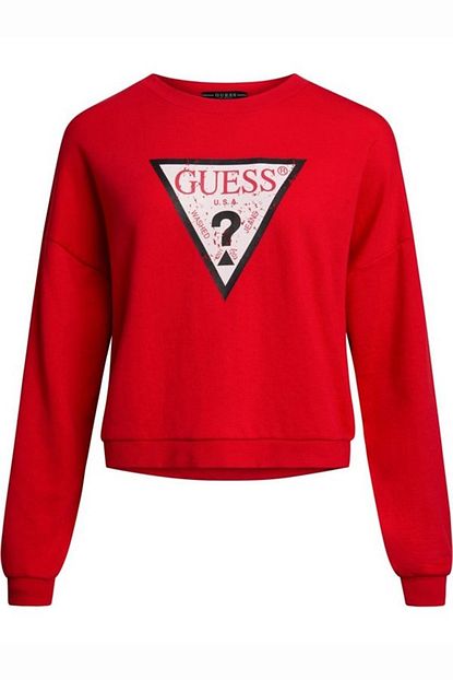 Guess Kadin Kirmizi Sweatshirt W93q73k8k90 Trendyol