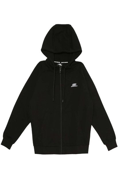 Skechers Erkek Lightweight Fleece M Basi Siyah Sweatshirt Trendyol