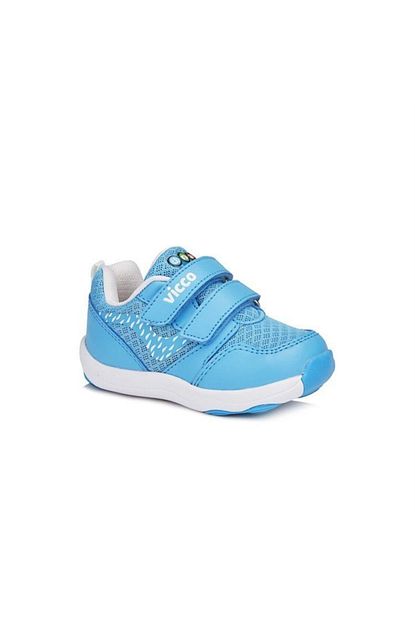 Vicco Erkek Bebek Mavi Suni Deri File Tekstil Dna Spor Ayakkabi 313 B19k 125 04 Trendyol