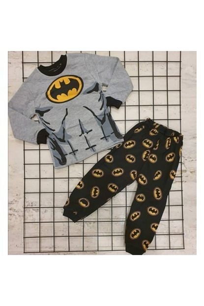 Mehdix Marka Batman Desenli Pijama Takimi 1 2 3 4 5 6 Yas Trendyol