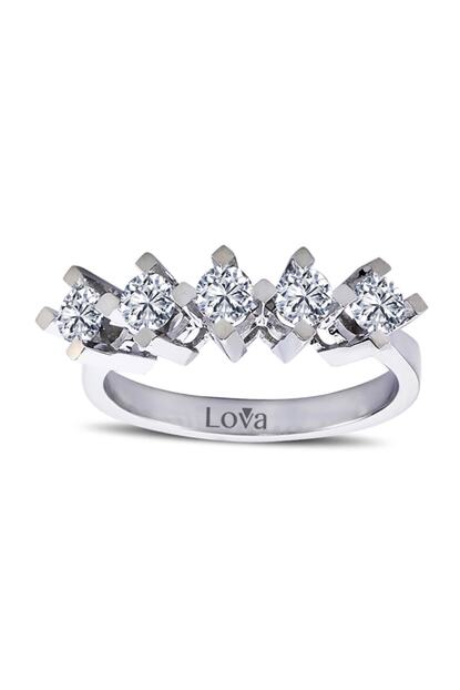 Lova H Renk 0 70 Karat Pirlanta Bestas Yuzuk 1050222 Trendyol