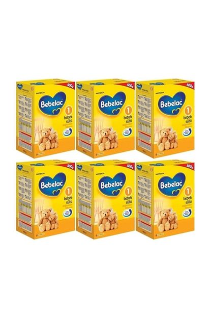 Bebelac 1 Bebek Sutu 500 Gr 0 Ay X 6 Adet Trendyol