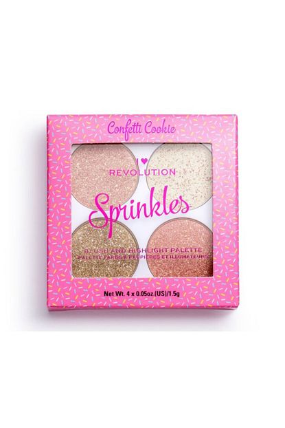I Heart Revolution Blush And Sprinkles Confetti Cookie Allik Paleti Trendyol