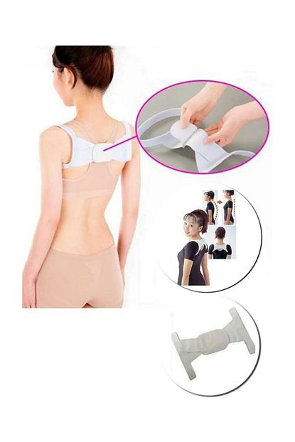 Qax Dik Durus Korsesi Kamburluk Chest Belt Durma Saglayan Bayan Erkek Korse04 Trendyol