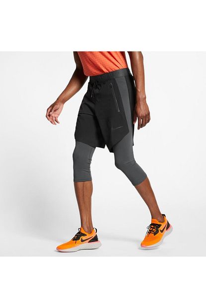 Nike Tech Pack 2in1 Erkek Sort Tayt Aq6536 060 Trendyol