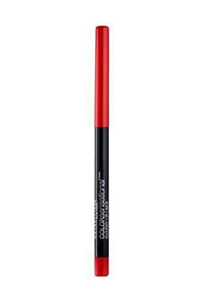 Maybelline New York Dudak Kalemi Color Sensational Lip Pencil 80 Red Escape Trendyol