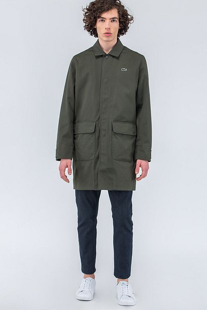 Lacoste Erkek Yesil Mont Bh2633 Trendyol