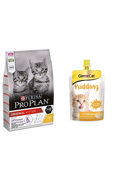 Proplan Kitten Yavru Tavuklu Kedi Mamasi 3 Kg Gimcat Kedi Pudingi 150 Gr Original Trendyol