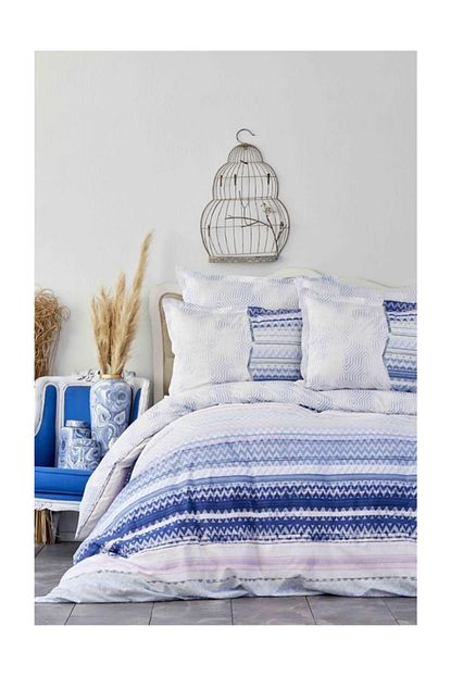 Karaca Home Mavi Home Era Rnf Cift Kisilik Nevresim Takimi Trendyol