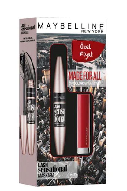 Maybelline New York Lash Sensational Maskara Made For All Ruj 373 Trendyol