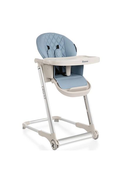 Yoyko Deluxe Mama Sandalyesi Mavi Silver Trendyol
