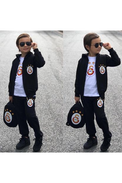 Enzamoda Siyah Galatasaray Esofman Takimi Trendyol