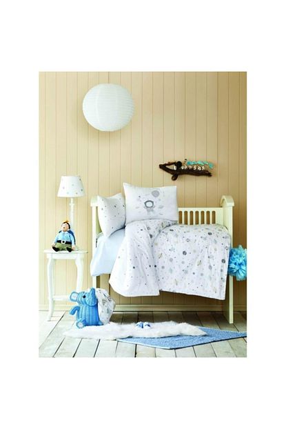 Karaca Home Space Mavi Bebek Nevresim Takimi Trendyol