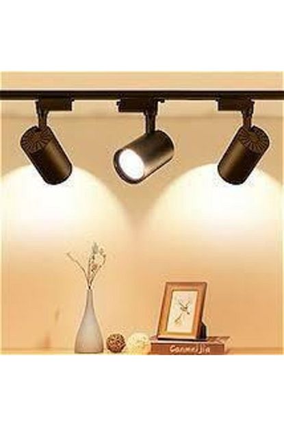 Zmr 30 Watt 4 Adet Led Ray Spot Lamba 1 Mrayli Armatur Ev Ofis Magaza Siyah Kasa Gunisigi Renkli Trendyol