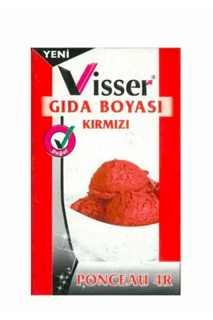 Visser 9 Gram Kirmizi Toz Gida Boyasi 2 Adet Trendyol
