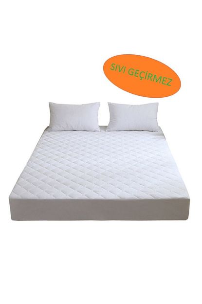 Sedef Home Kapitoneli Sivi Gecirmez Yatak Koruyucu Alez 70 X 140 Cm Trendyol