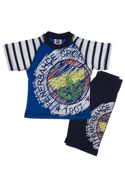 Fenerium Fenerbahce Mavi Erkek Pijama Lisanli 3235 Trendyol