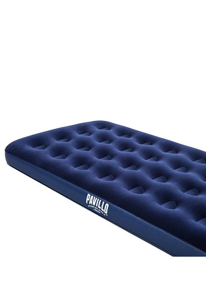 tiktak sepette bestway pavillo flocked air bed tek kisilik kamp yatagi mavi 185x79x22cm fiyati yorumlari trendyol