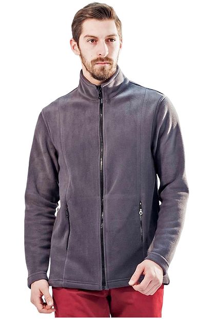 Endustri Giyim Erkek Gri Kislik Polar Mont Trendyol