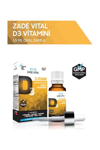 Zade Vital D3 Vitamini Oral Damla 15 Ml Trendyol