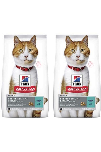 Hill S Young Adult Sterilised Tuna Kedi Mamasi 1 5 Kg 2 Adet Trendyol