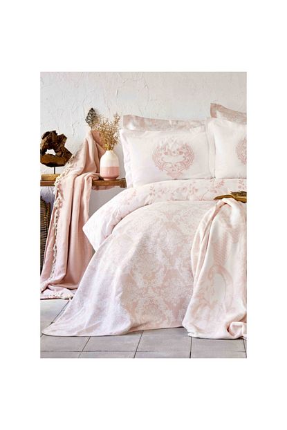 Karaca Home Pudra Quatre Royal Yatak Ortusu Trendyol