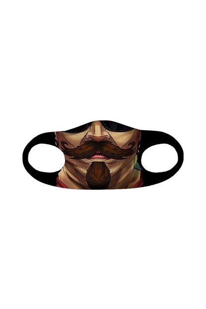 Reflektor Detayli Yikanabilir Maske
