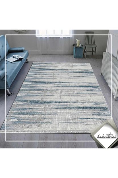 Ipek Hali Ipek Yolluk Hali 100x300 Blossom 13605 Acik Gri Trendyol