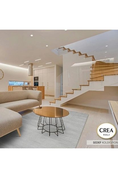 Crea Hali Crea Yolluk Hali 100x200 Sedef 703 Gri Trendyol