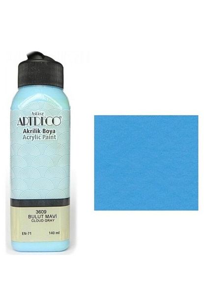 Artdeco Akrilik Boya 140 Ml Bulut Mavi Trendyol