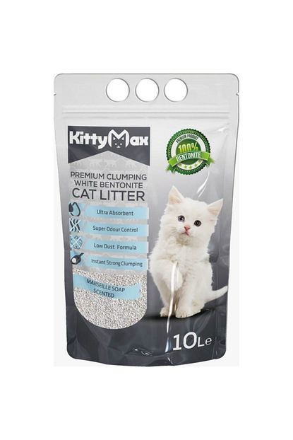 Kittymax Kitty Max Marsilya Sabun Kokulu Topaklanan Kedi Kumu 10 Lt Trendyol