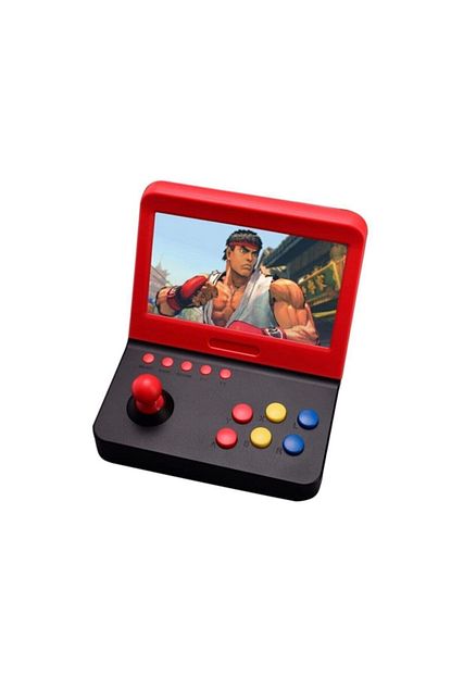 Mini Retro Retro Mini Arcade 3000 Oyunlu 7 Inc Ekranli I 2 Adet Kol Ve Tv Baglanti Kablosu Atari Oyun Makines Trendyol