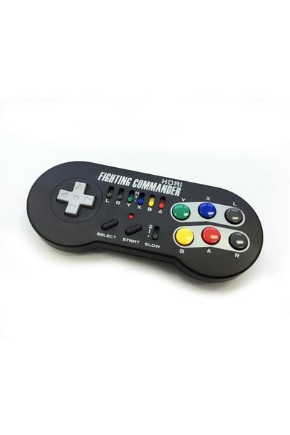 nintendo snes nes wii u kablosuz oyun kolu fighting commander classic