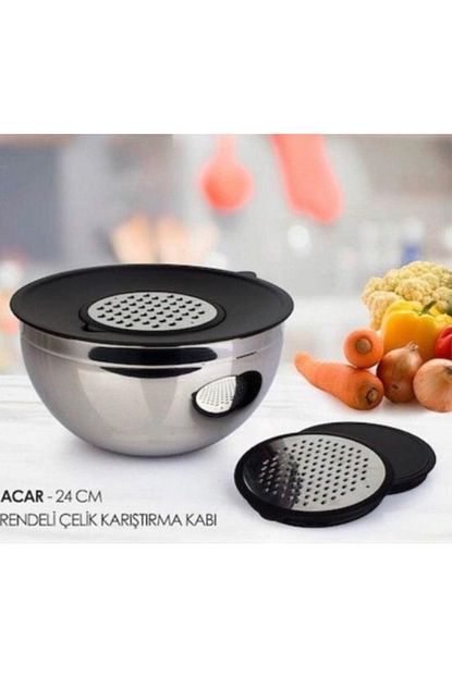 acar karat 5 parca 24 cm rende ve