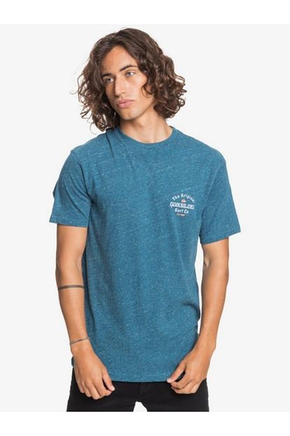 Quiksilver Erkek Arkasi Yazili Yuvarlak Yaka Tisort Eqyzt05816 Trendyol