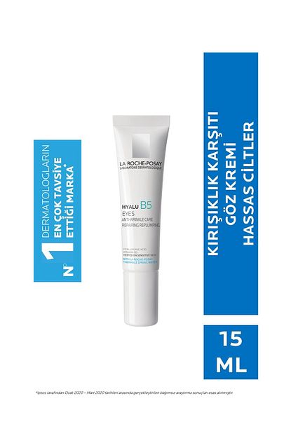 La Roche Posay Hyalu B5 Yeux Goz Kremi Hyaluronik Asit Ve Vitamin B5 Ile 15 Ml 3337875613668 Trendyol