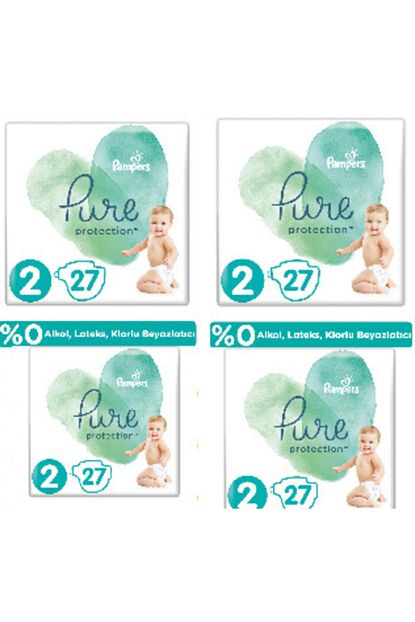 Prima Pampers Pure 2 Numara 4 27 108 Adet Trendyol