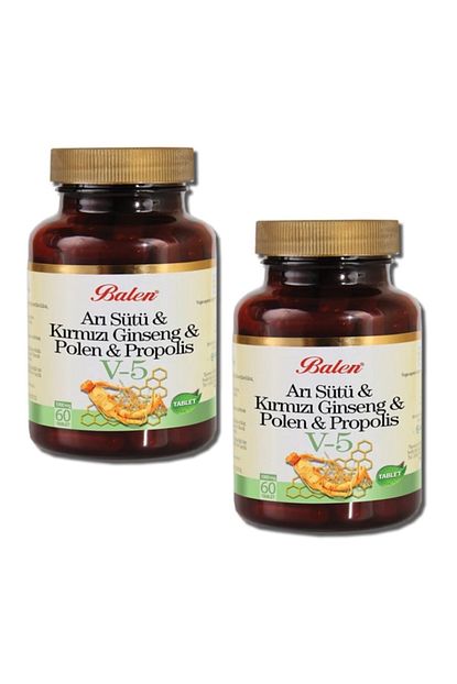 Sedat Baharat Balen V5 Tablet 2 Kutu Ari Sutu Kirmizi Ginseng Polen Propolis Trendyol