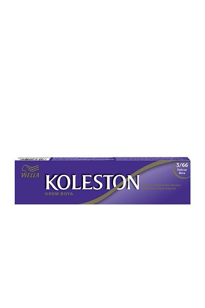 Koleston 3 66 Patlican Moru Tup Krem Boya Trendyol