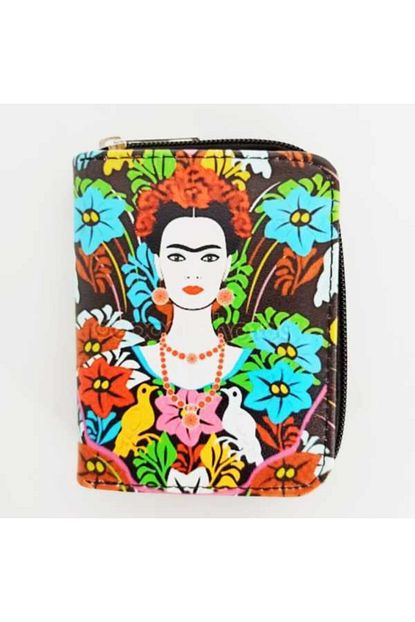 Makko Polo Cicek Ve Frida Kahlo Baskili Cuzdan Fiyati Yorumlari Trendyol