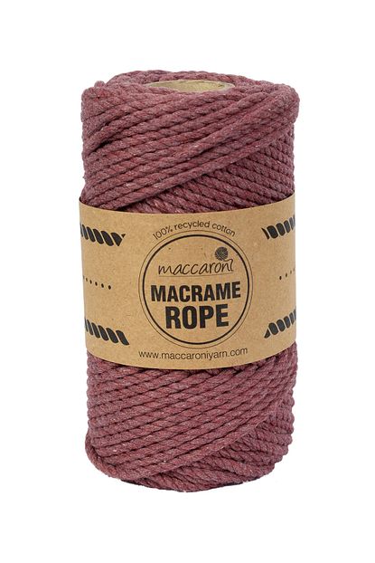 Maccaroni Üç Bükümlü Makrome Hobi Ipi - 250 Gr - 45 M - 4 ...