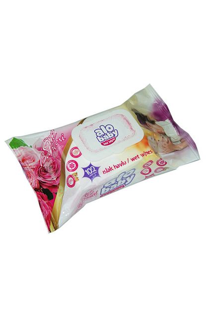 Alo Baby 102 Li Gul Bahcesi Islak Havlu 12 Paket Trendyol