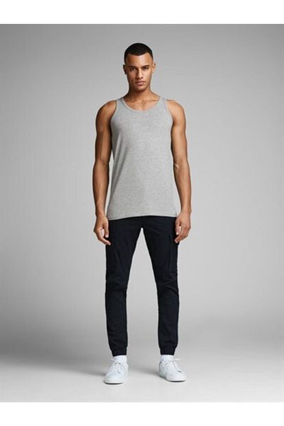Jack Jones Erkek Gri Kolsuz T Shirt Trendyol
