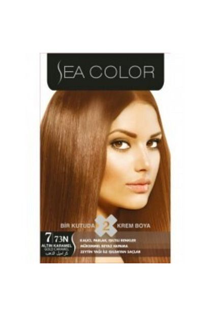 Iyi Adam Sea Color Sac Boyasi 2 Li 7 73 Altin Karamel Trendyol
