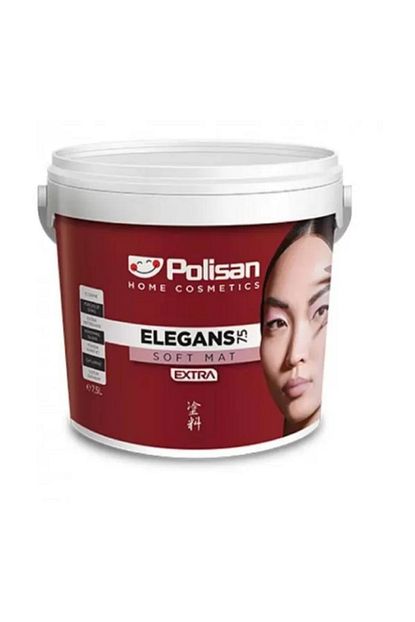 Polisan Elegans Extra Yari Mat Antibakteriyel Ic Cephe Boyasi 7 5 Lt Yalin Beyaz Trendyol